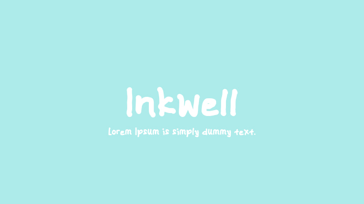 Inkwell Font