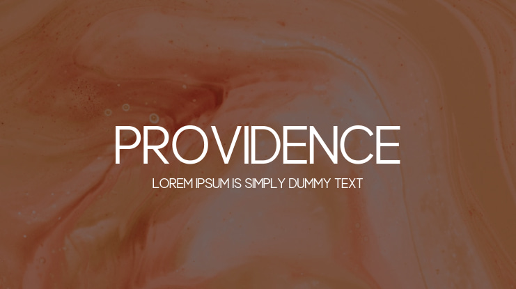 Providence Font Family