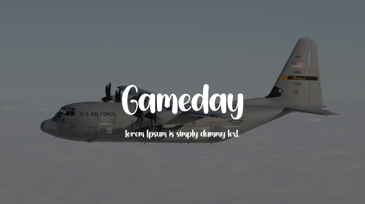Gameday Font