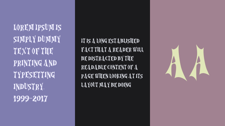 Cursed Gothic Font Family