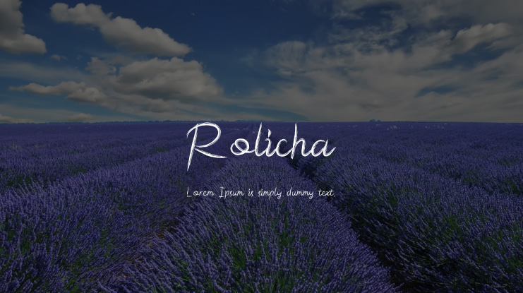 Rolicha Font