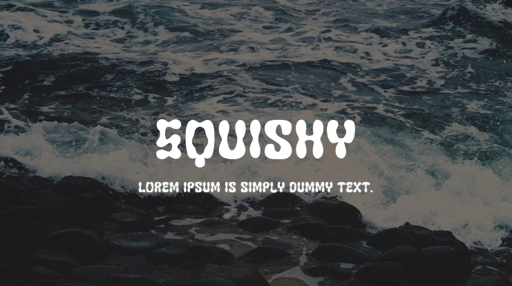 Squishy Font