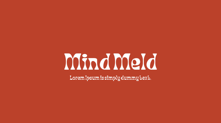Mind Meld Font Family