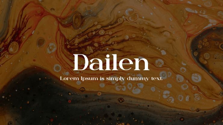 Dailen Font