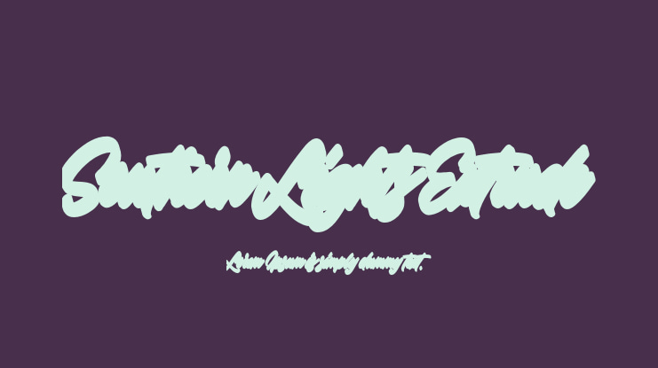 Southern Lights Extrude Font Family