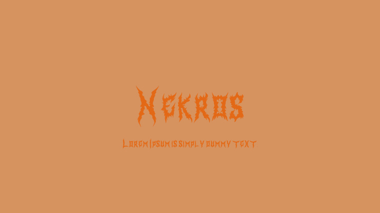 Nekros Font