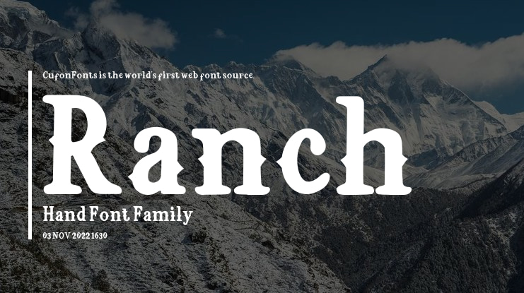 Ranch Hand Font Family