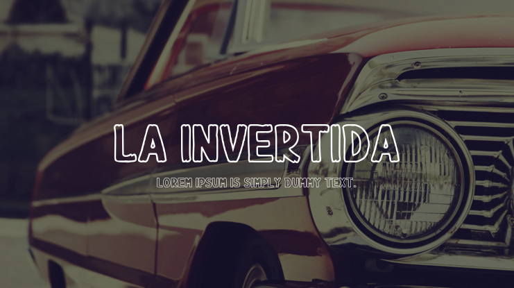 La Invertida Font