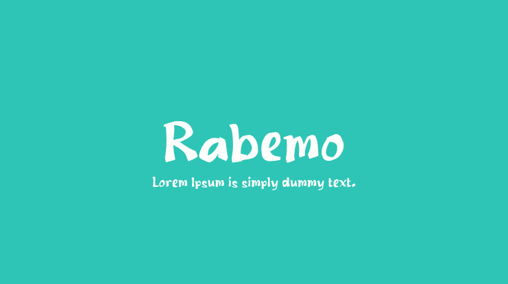 Rabemo Font