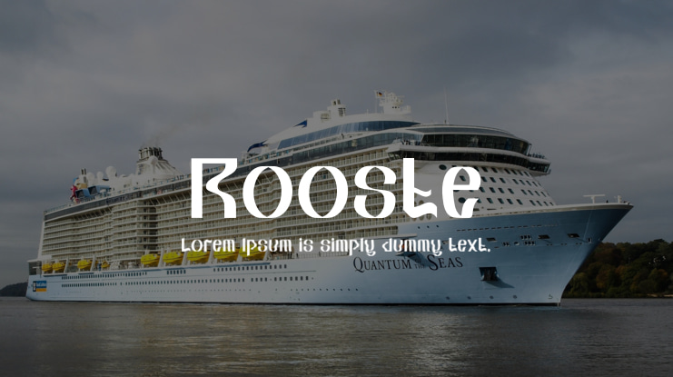 Rooste Font