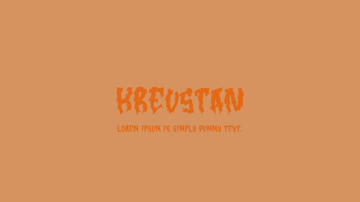Kreustan Font