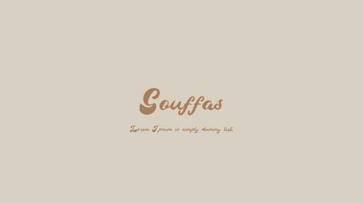 Gouffas Font