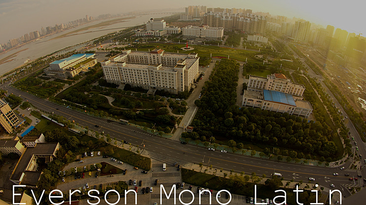 Everson Mono Latin 6 Font