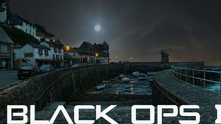 BLACK OPS 2 Font