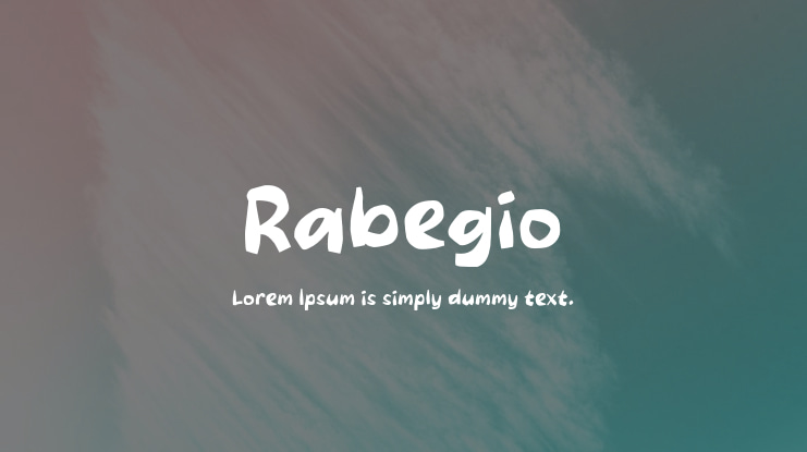Rabegio Font