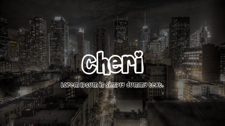 Cheri Font Family