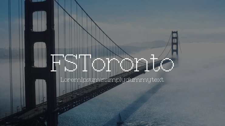 FS Toronto Font