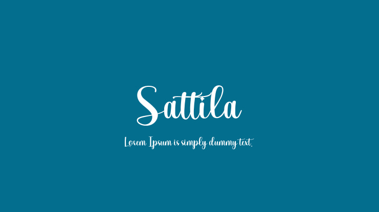 Sattila Font