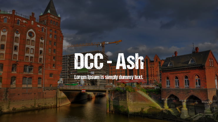 DCC - Ash Font