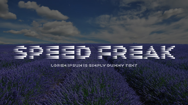 Speed Freak Font Family