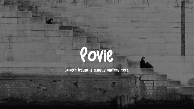 Povie Font