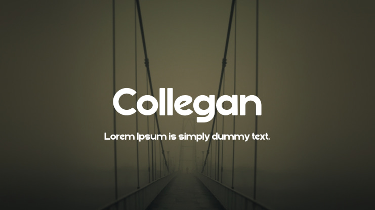 Collegan Font