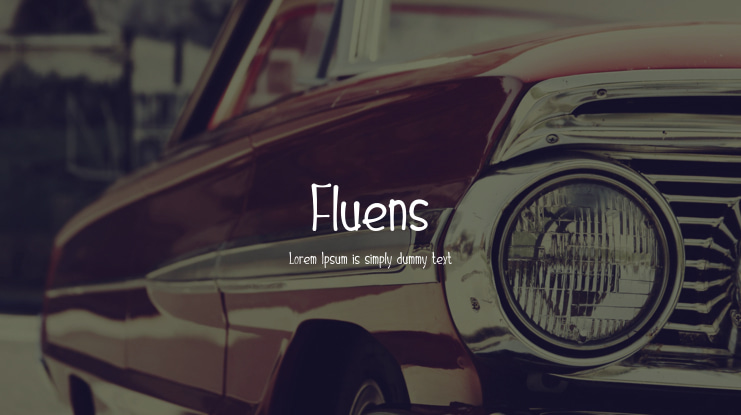 Fluens Font