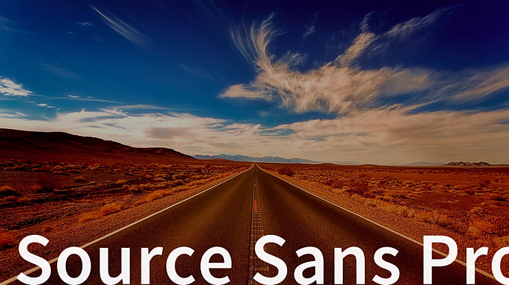 Source Sans Pro Font Family
