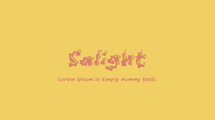 Salight Font