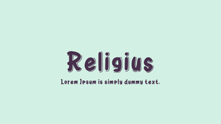 Religius Font
