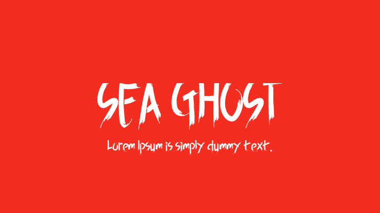 SEA GHOST Font