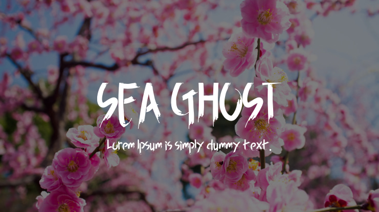 SEA GHOST Font
