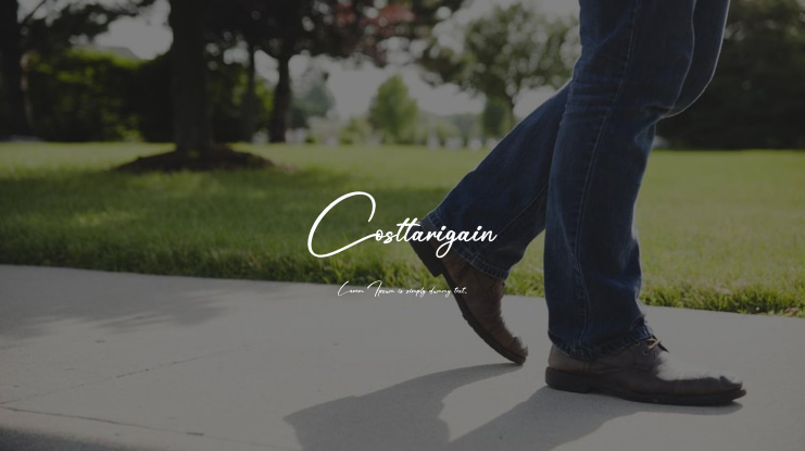 Costtarigain Font