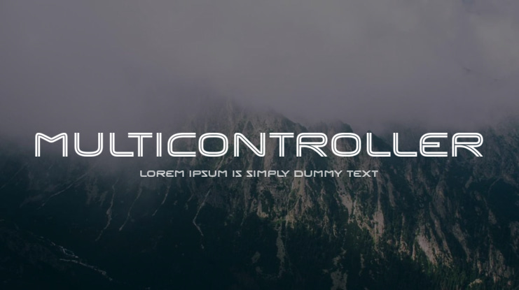 Multicontroller Font