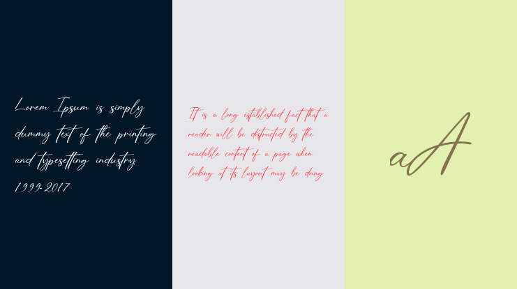AnthoniaSignature Font