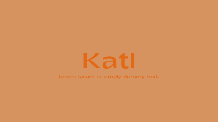 Katl Font