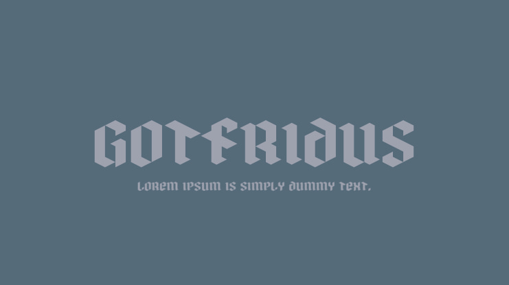 Gotfridus Font