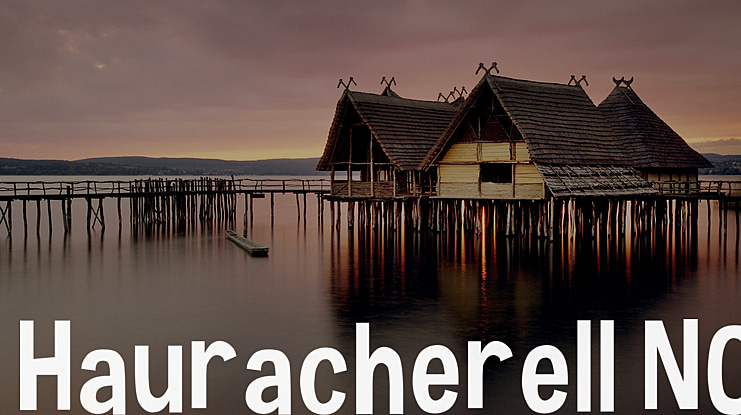 Hauracherell NC Font