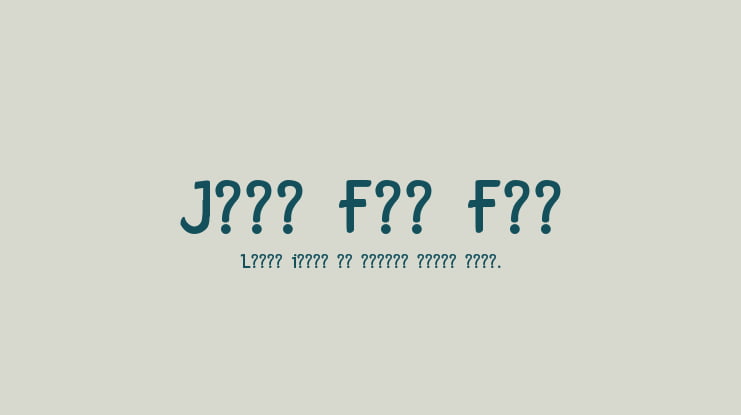 Just For Fun Font