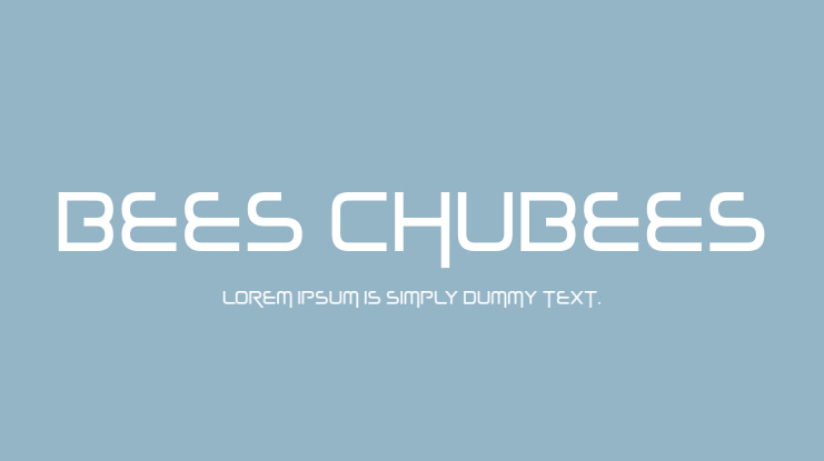Bees Chubees Font