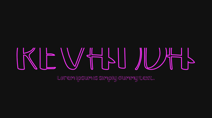 REVANDA Font