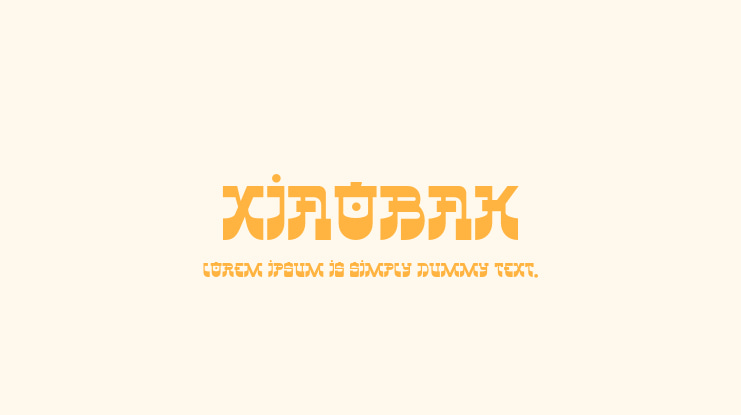 Xiaobak Font