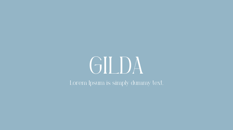 GILDA Font