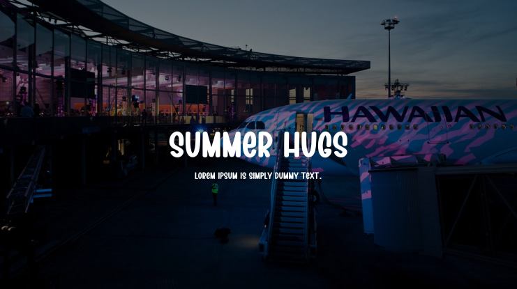 Summer Hugs Font