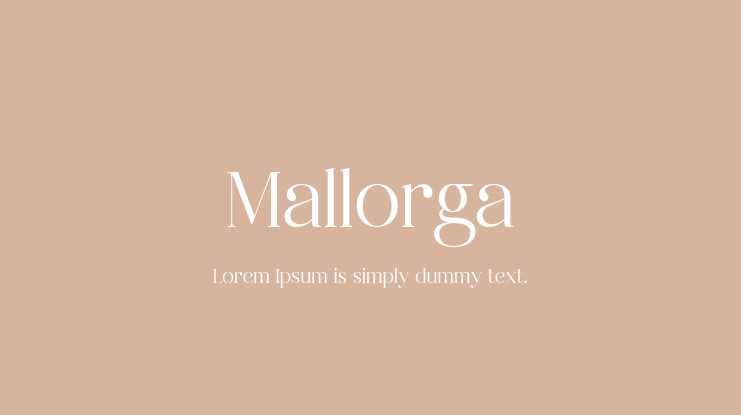 Mallorga Font