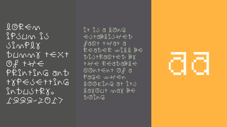 GigaSaturn Font