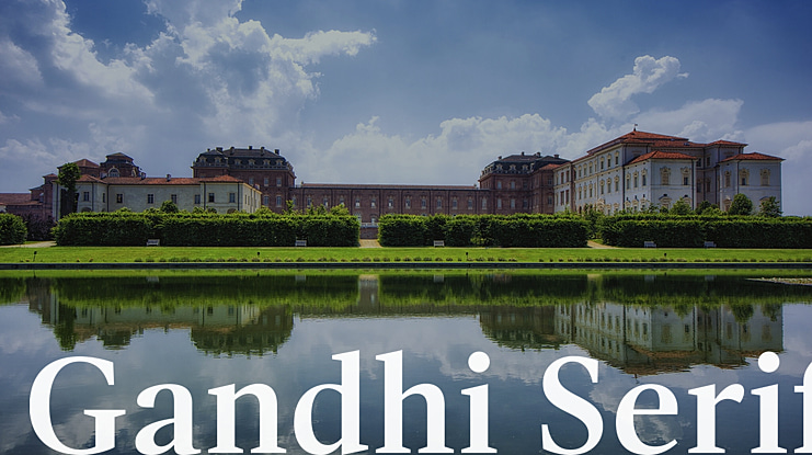 Gandhi Serif Font Family