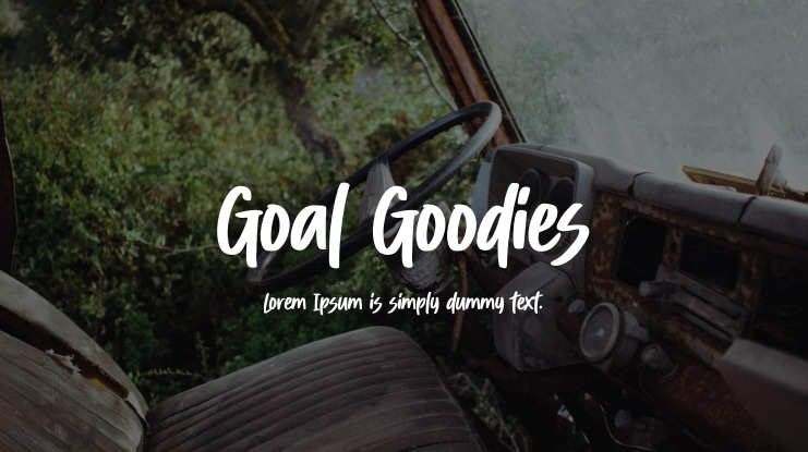 Goal Goodies Font
