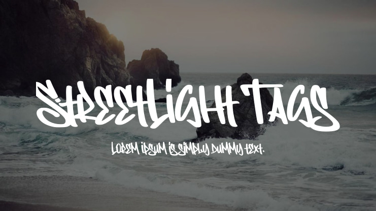 StreetLight Tags Font