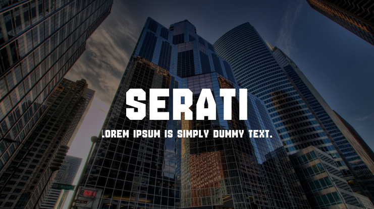 Serati Font Family